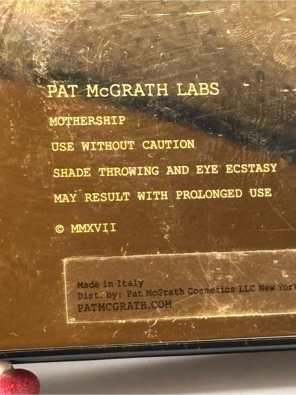 Pat McGrath Mothership 1 Pallet Tested Not Used